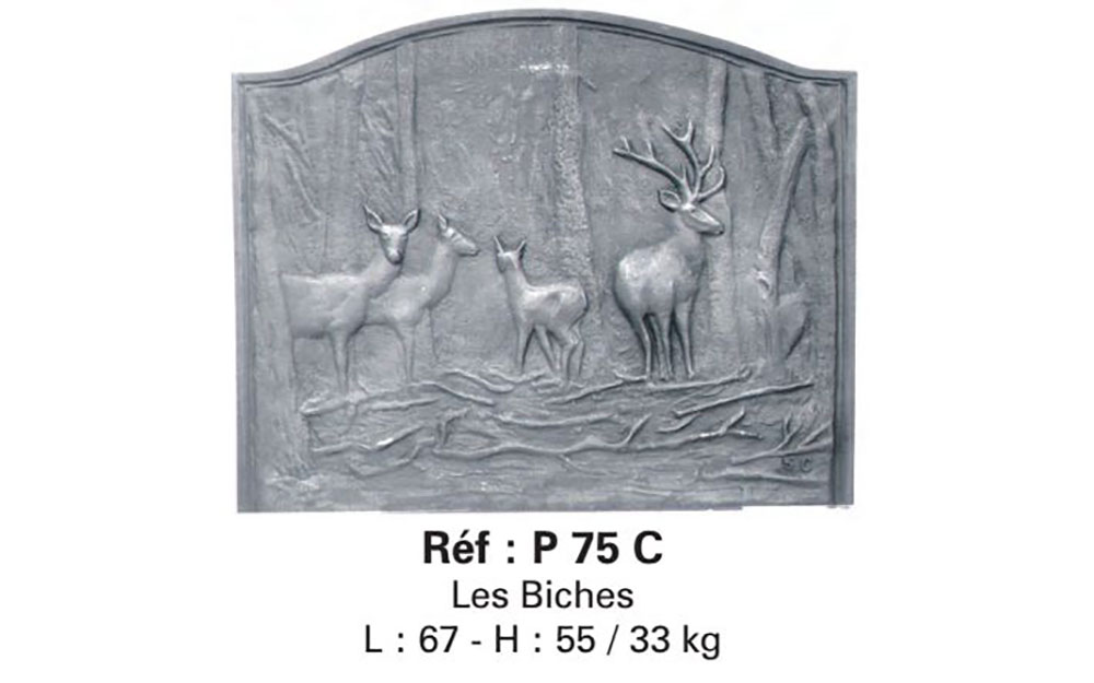 Placa decorativa din fonta – imagine 1
