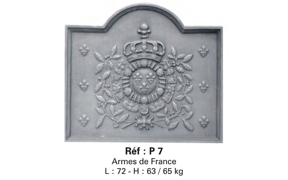 Placa decorativa din fonta – imagine 1