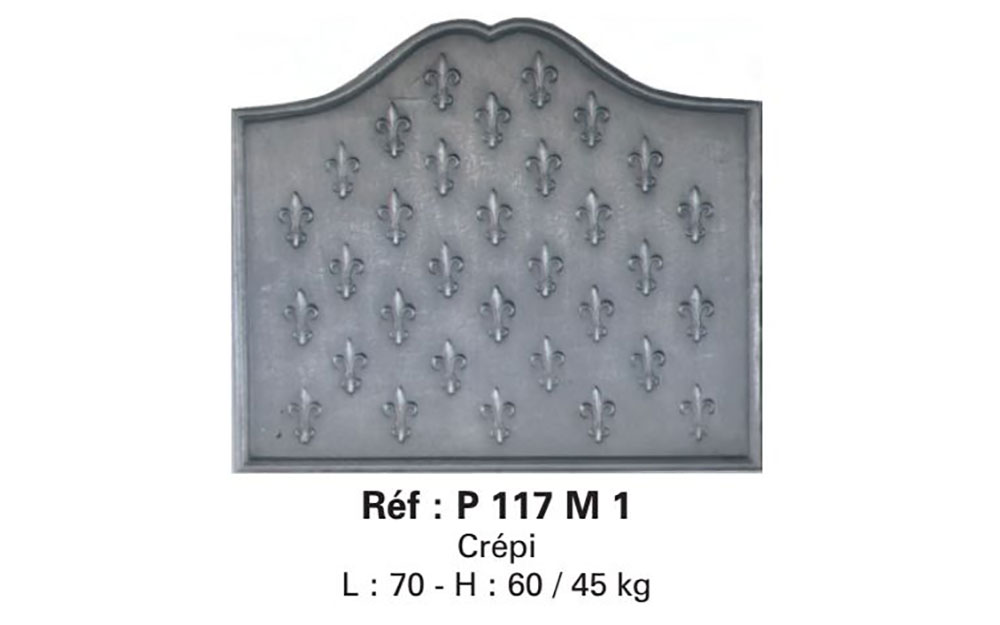 Placa decorativa din fonta – imagine 1